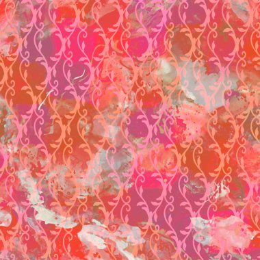 Batik kravat boya doku tekrar modern desen