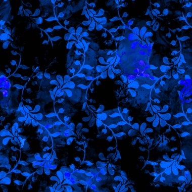 Batik kravat boya doku tekrar modern desen