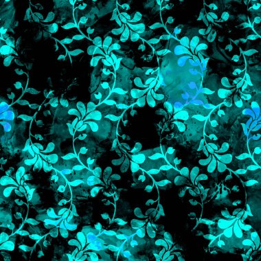 Batik kravat boya doku tekrar modern desen