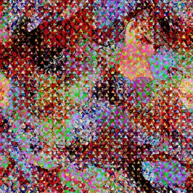 Sulu Boya doku tekrar modern desen