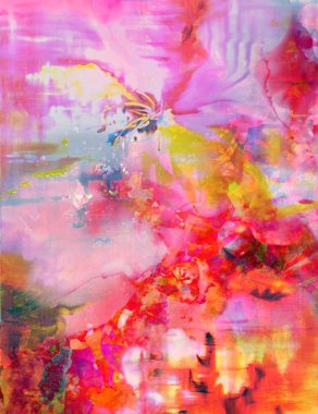 Sulu Boya doku tekrar modern desen