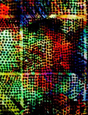 Sulu Boya doku tekrar modern desen