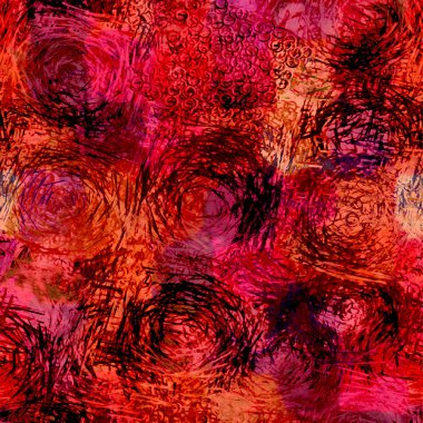 Sulu Boya doku tekrar modern desen