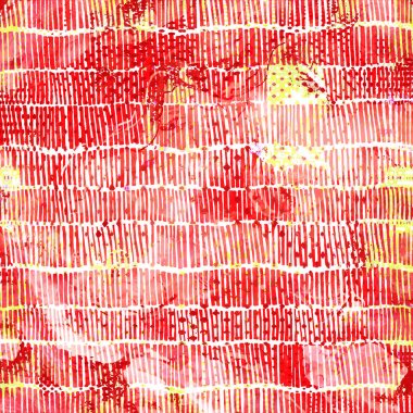 Sulu Boya doku tekrar modern desen