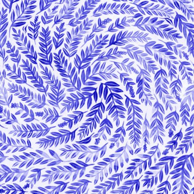 Sulu Boya doku tekrar modern desen