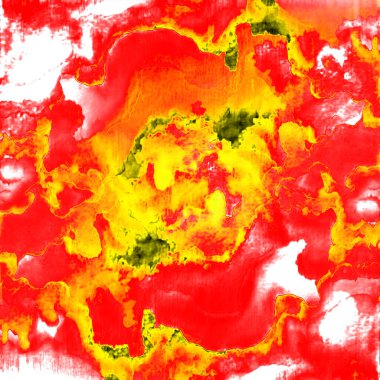 Sulu Boya doku tekrar modern desen