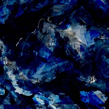 Sulu Boya doku tekrar modern desen