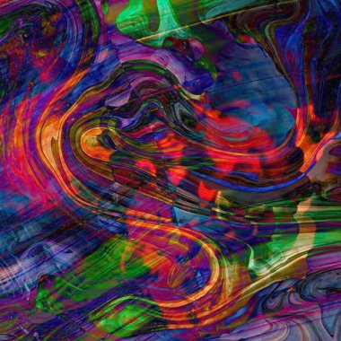 Sulu Boya doku tekrar modern desen