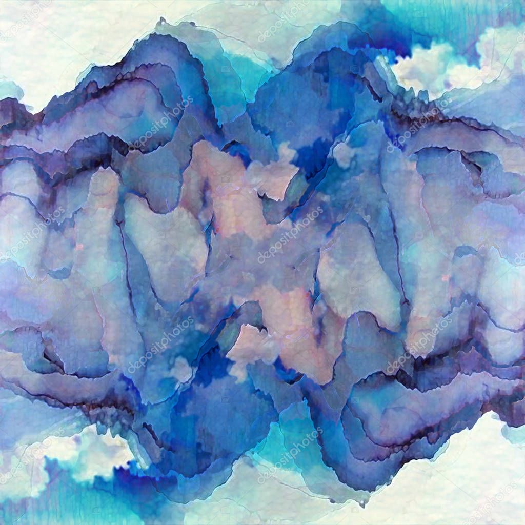 Watercolor Texture Repeat Modern Pattern — Stock Photo © creativeway