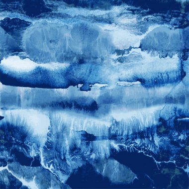 Sulu Boya doku tekrar modern desen