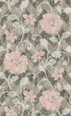 Batik kravat boya doku tekrar modern desen