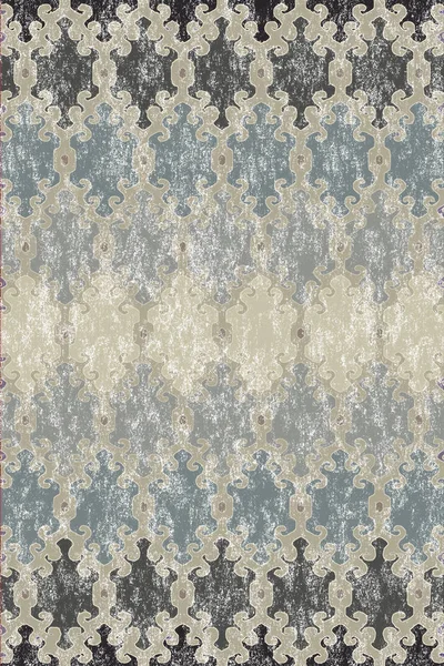 Batik Tie Dye Texture Repeat Modern Pattern — Stock Photo, Image
