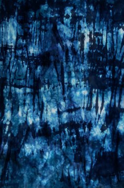 Batik kravat boya doku tekrar modern desen