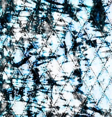 Batik kravat boya doku tekrar modern desen