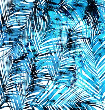 Batik kravat boya doku tekrar modern desen