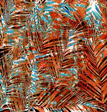 Batik kravat boya doku tekrar modern desen