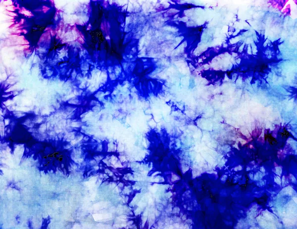 Batik Tie Dye Textur Upprepa Moderna Mönster — Stockfoto