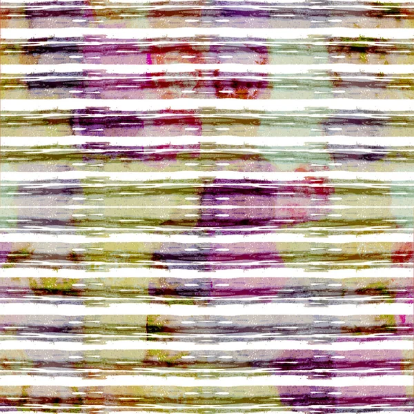 Watercolor Texture Repeat Modern Pattern — Stock Photo, Image