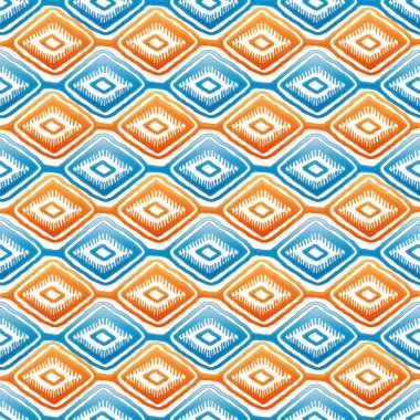 Batik kravat boya doku tekrar modern desen