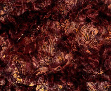 Batik doku tekrar modern desen