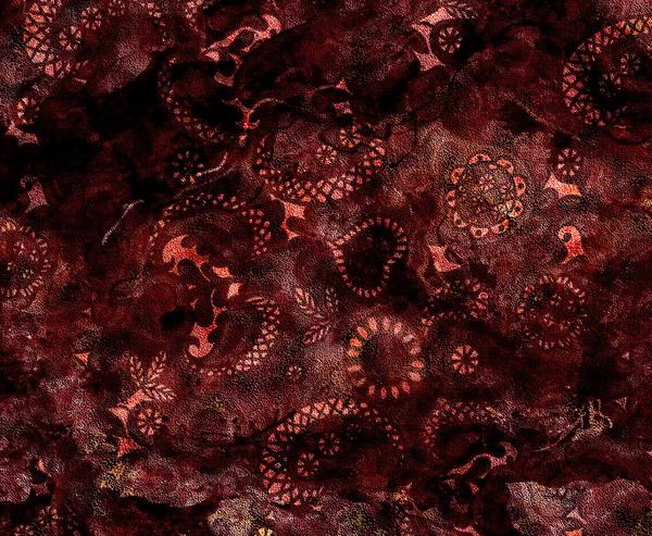 Batik Textura Repetir Padrão Moderno — Fotografia de Stock