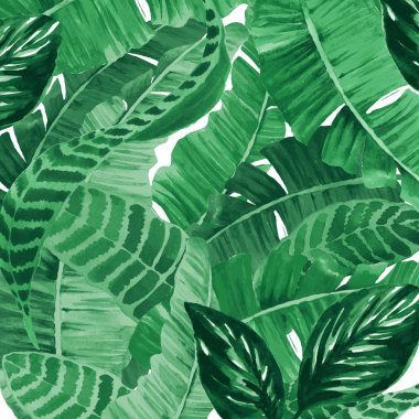 Sulu Boya doku tekrar modern desen