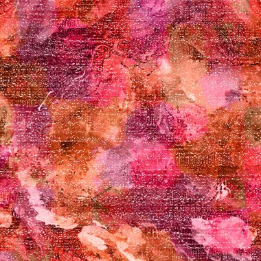 Geometrik suluboya doku tekrar modern desen