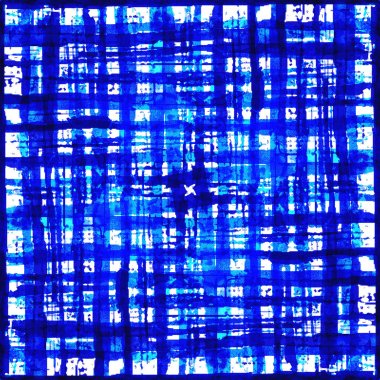 Geometrik suluboya doku tekrar modern desen