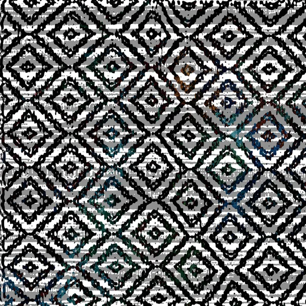 Moderní Vzor Opakujeme Geometrické Akvarel Textury — Stock fotografie