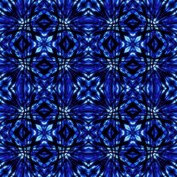 Tie Dye Batik Textuur Herhaal Moderne Patroon — Stockfoto