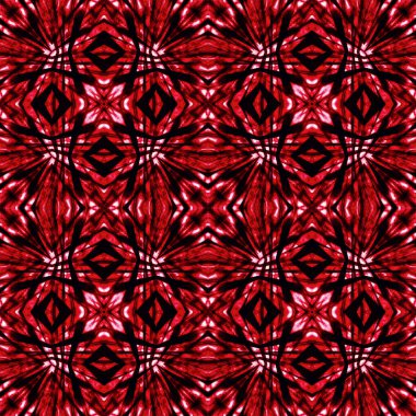 Kravat boya batik doku tekrar modern desen