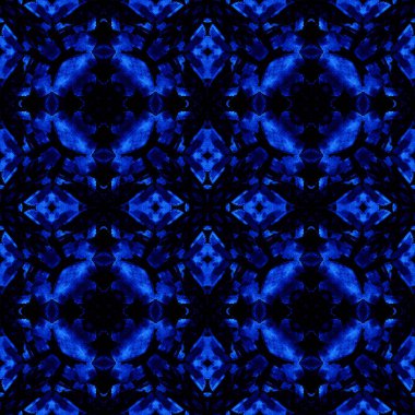 Kravat boya batik doku tekrar modern desen