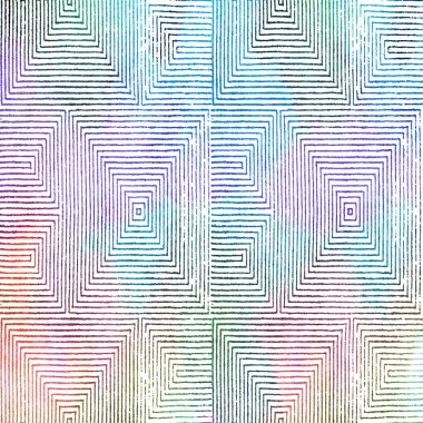 Geometri doku tekrar Klasik desen