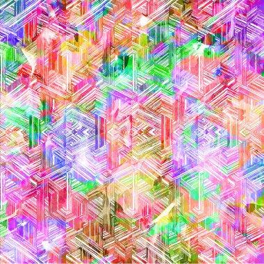 Geometri doku tekrar Klasik desen