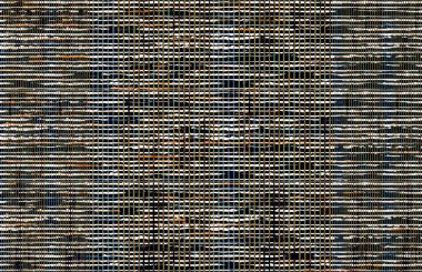 Doku arkaplanı ile geometri tekrarlama deseni