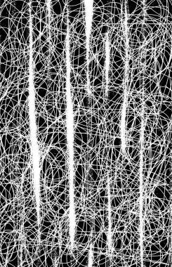 Doku arkaplanı ile geometri tekrarlama deseni