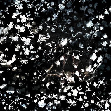 Doku arkaplanı ile geometri tekrarlama deseni