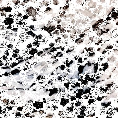 Doku arkaplanı ile geometri tekrarlama deseni