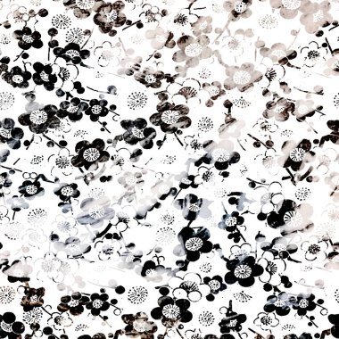 Doku arkaplanı ile geometri tekrarlama deseni