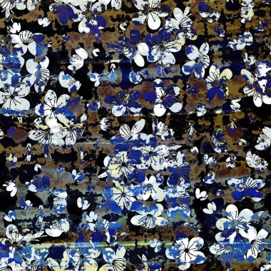 Doku arkaplanı ile geometri tekrarlama deseni