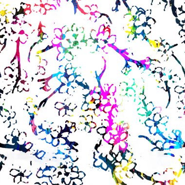 Doku arkaplanı ile geometri tekrarlama deseni