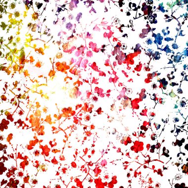 Doku arkaplanı ile geometri tekrarlama deseni