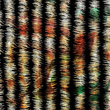 Doku arkaplanı ile geometri tekrarlama deseni