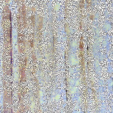 Doku arkaplanı ile geometri tekrarlama deseni