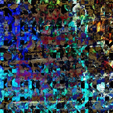 Doku arkaplanı ile geometri tekrarlama deseni