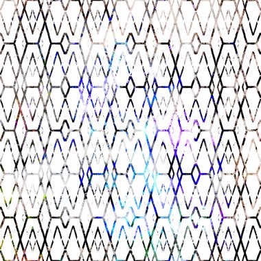 Doku arkaplanı ile geometri tekrarlama deseni