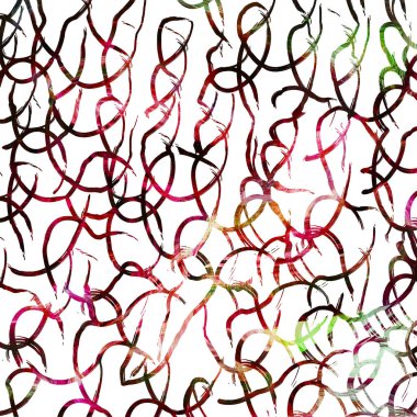 Doku arkaplanı ile geometri tekrarlama deseni