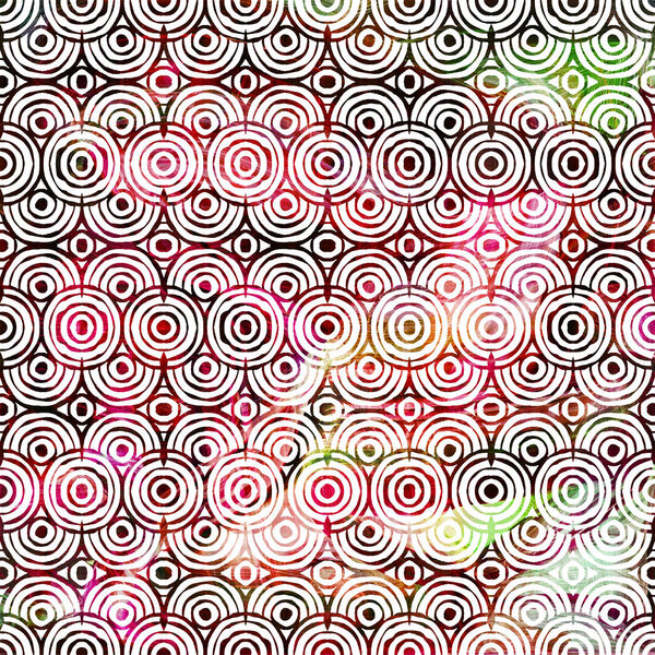 Geometry repeat pattern with texture background