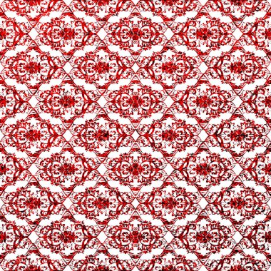 Doku arkaplanı ile geometri tekrarlama deseni