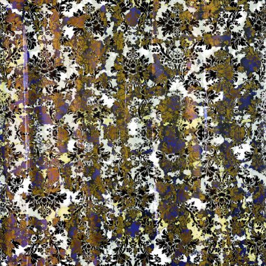 Doku arkaplanı ile geometri tekrarlama deseni